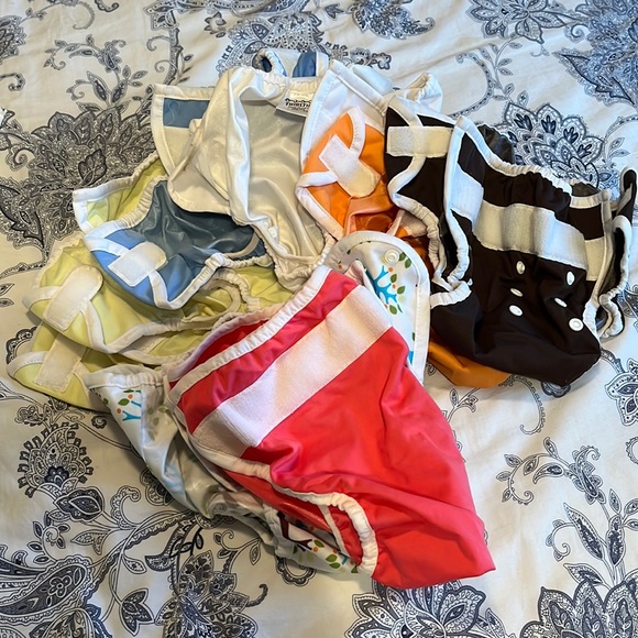 Thirsties cloth diaper set, size 2 - Picture 1 of 5